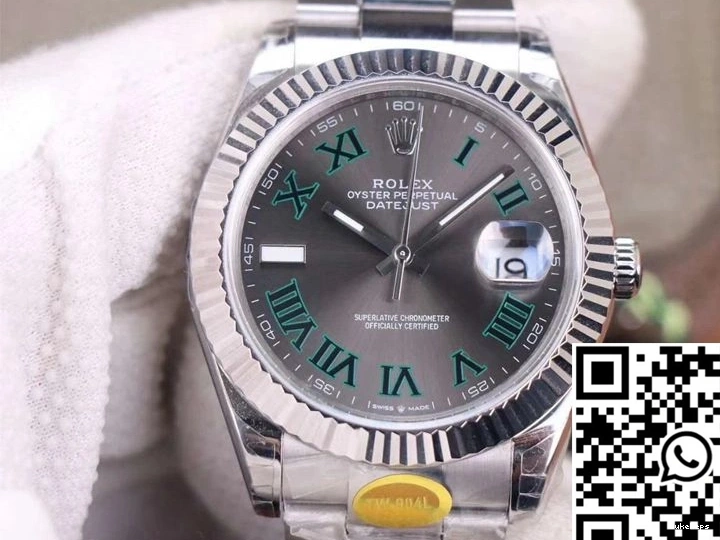 Dial Gray Datejust TW Rolex Factory M126334-0021 0202